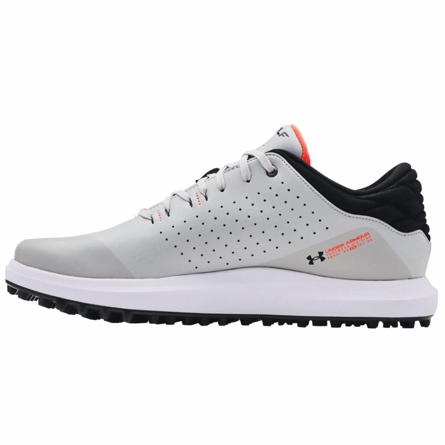 Shoes * | Under Armour Draw Sport Spikeless Grey Mens Golf Shoes Grey 101