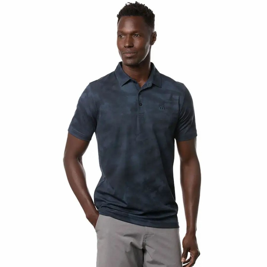 Clothes * | Travismathew Capsize Mens Golf Polo Insignia 4Ins