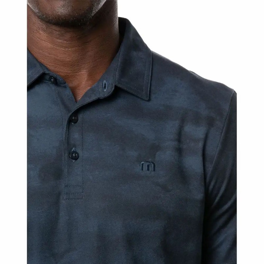 Clothes * | Travismathew Capsize Mens Golf Polo Insignia 4Ins