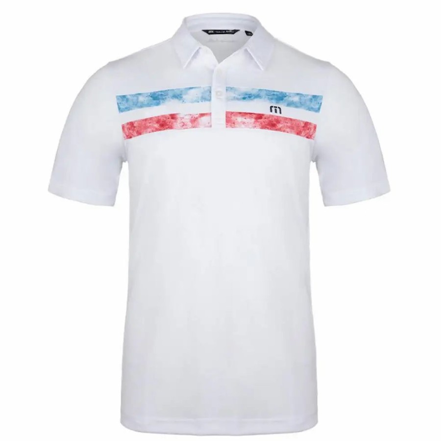 Kids Golf * | Travismathew J-Change The Business Boys Golf Polo White