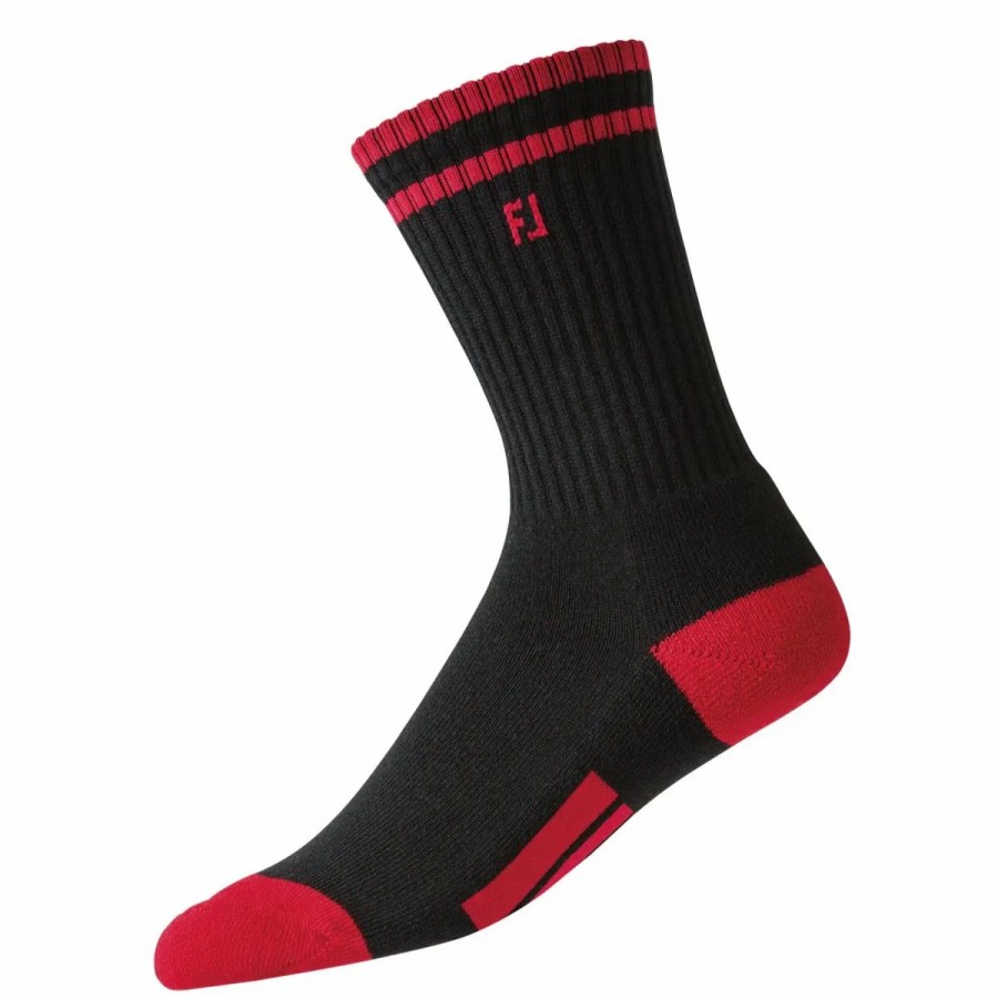 Clothes * | Footjoy Prodry Junior Crew Socks