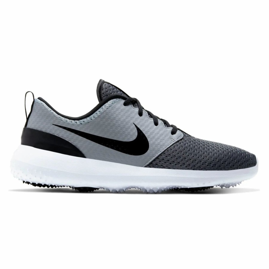 Shoes * | Nike Golf Nike Roshe G Black-Grey Mens Golf Shoes Black/Grey