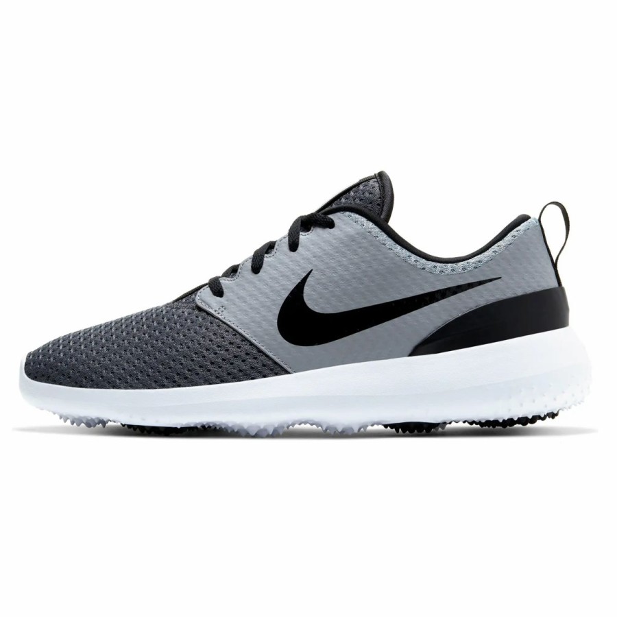 Shoes * | Nike Golf Nike Roshe G Black-Grey Mens Golf Shoes Black/Grey