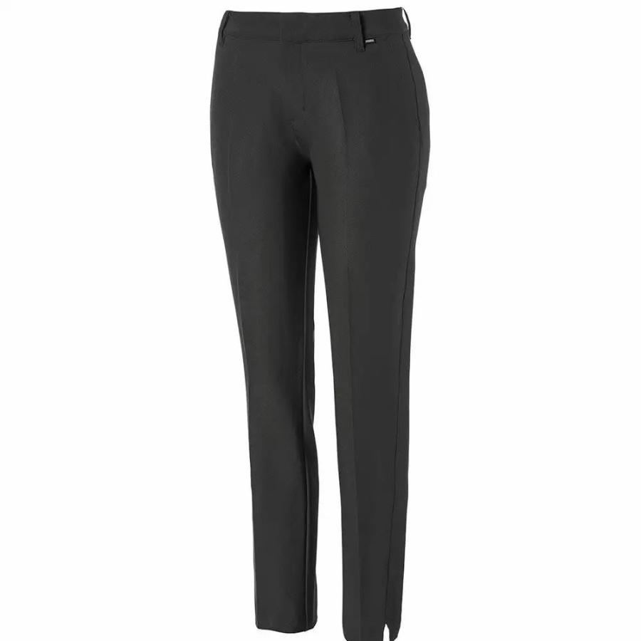 Clothes * | Puma Golf Puma Womens Golf Pants 01 Black