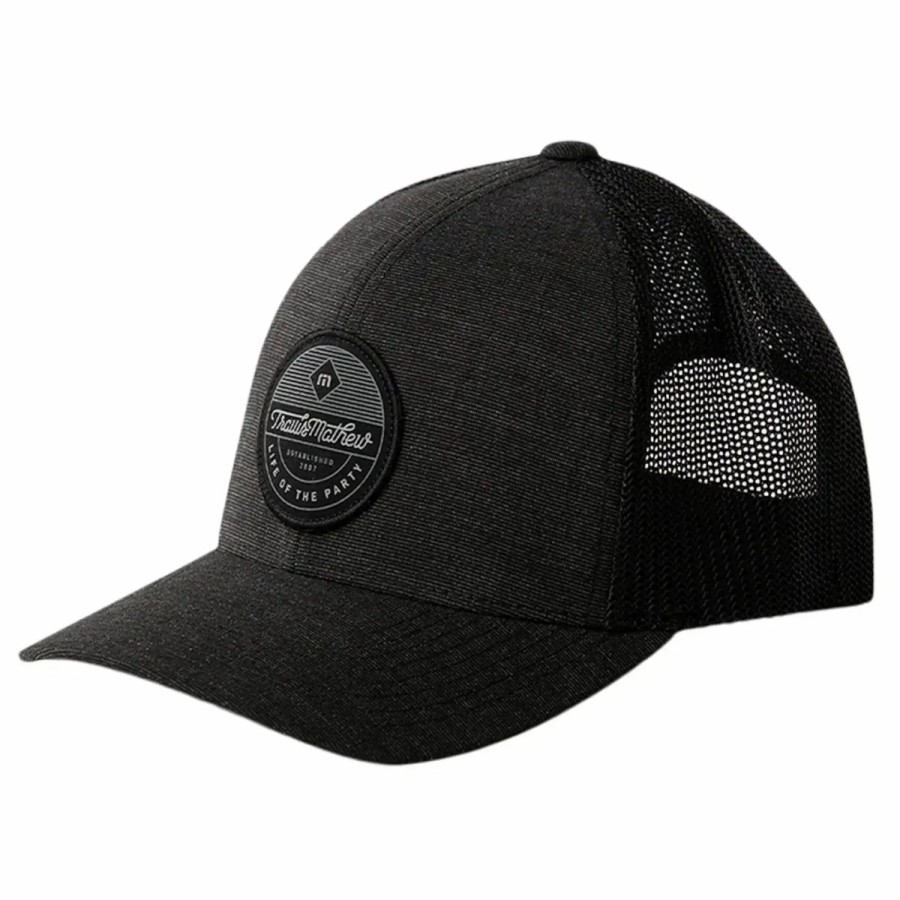 Accessories * | Travismathew Brew It Up Mens Hat Heather Black