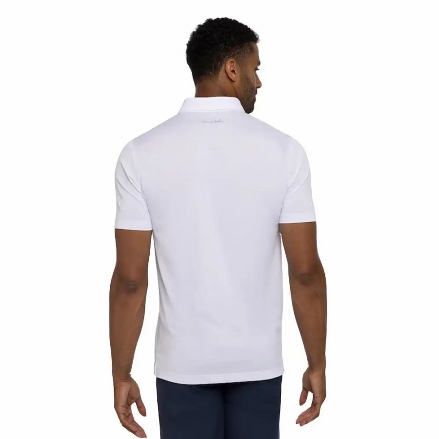 Clothes * | Travismathew Los Cabo Mens Golf Polo White 1Wht