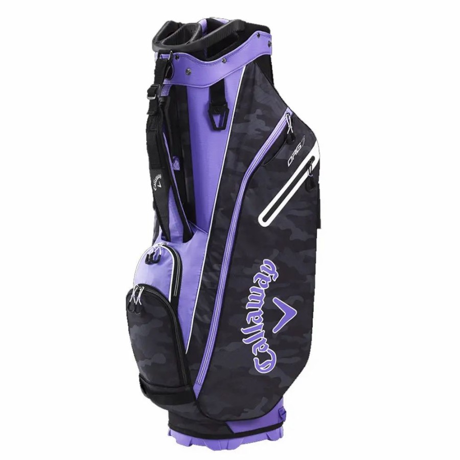 Bags * | Callaway Org 7 Golf Cart Bag Lilac/Blk Camo