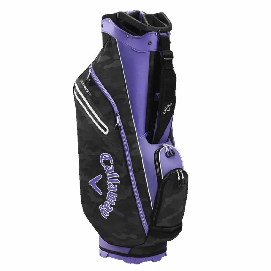 Bags * | Callaway Org 7 Golf Cart Bag Lilac/Blk Camo