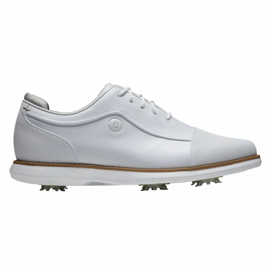 Shoes * | Footjoy Traditions Cap Toe Womens Golf Shoes