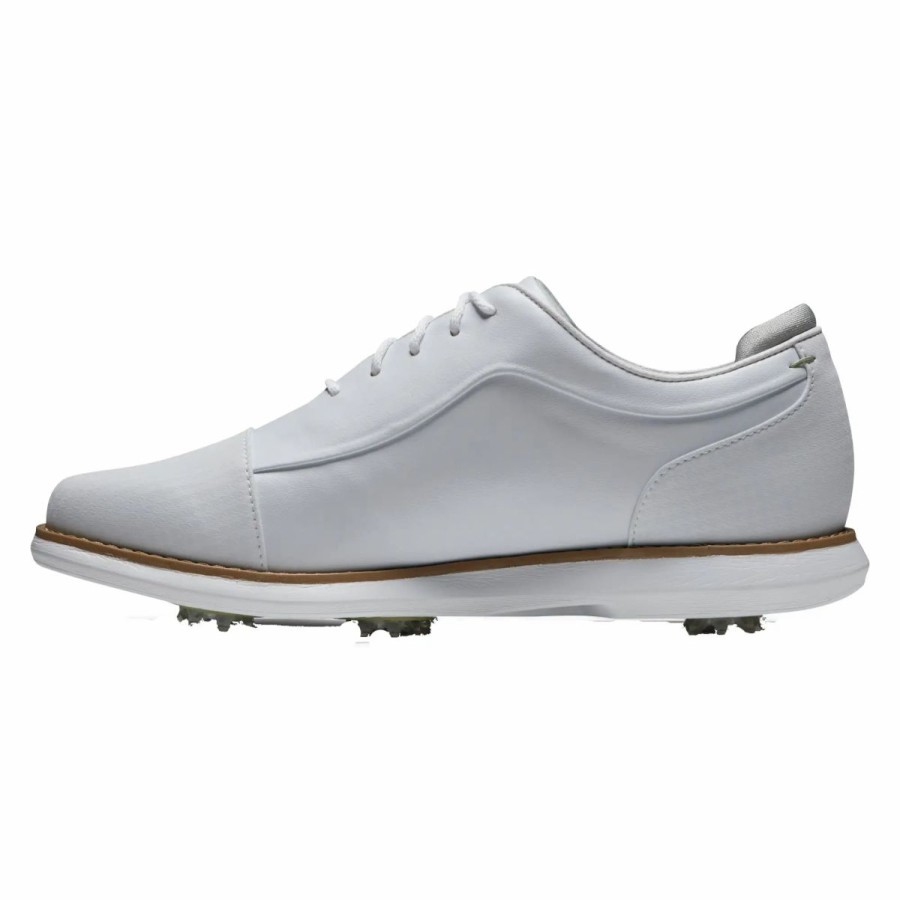 Shoes * | Footjoy Traditions Cap Toe Womens Golf Shoes