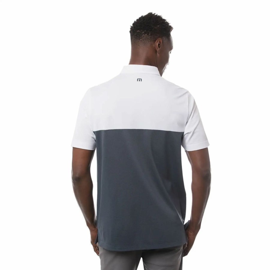 Clothes * | Travismathew Finally Friday White Mens Golf Polo White 1Wht