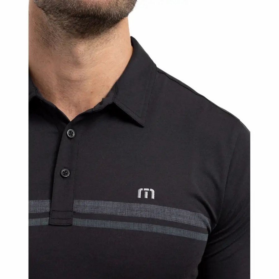 Clothes * | Travismathew Pride And Joy Mens Golf Polo Black 0Blk