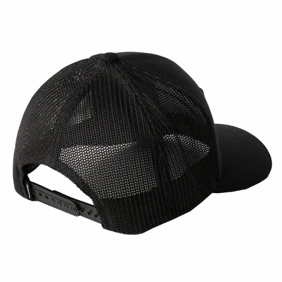 Accessories * | Travismathew Hard Flex Mens Hat Black