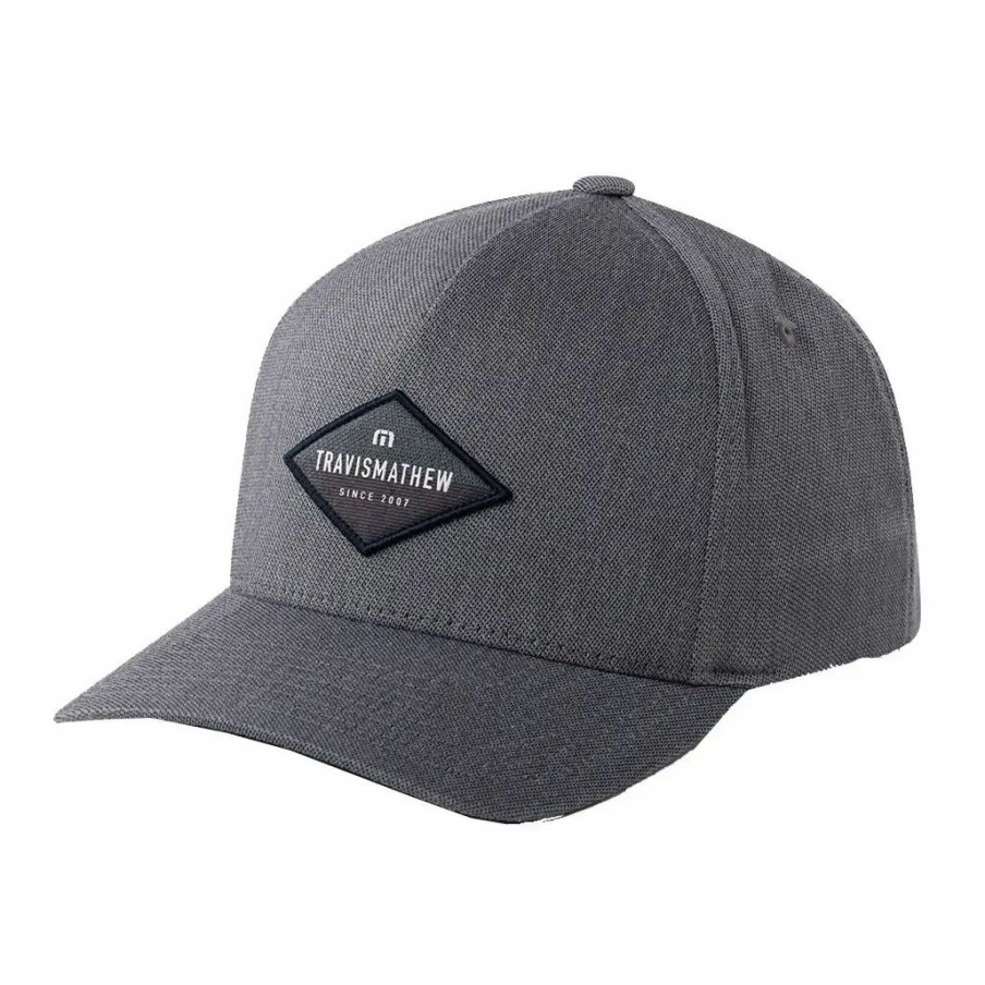 Accessories * | Travismathew Flight Info Mens Hat Hthr Quiet Shad