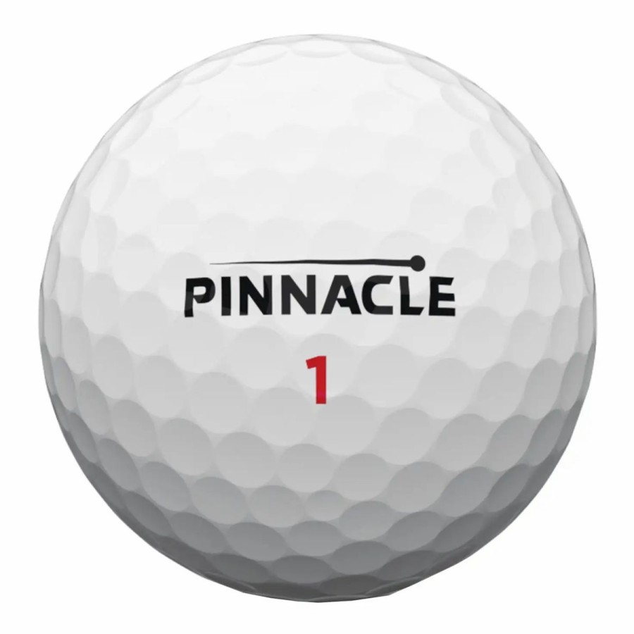 Balls * | Titleist Pinnacle Rush White Golf Balls 15 Pack