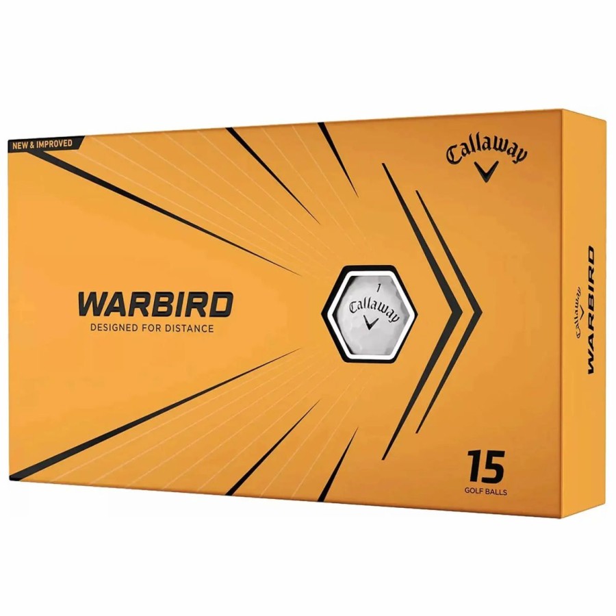 Balls * | Callaway Warbird Golf Balls 15 Pack White