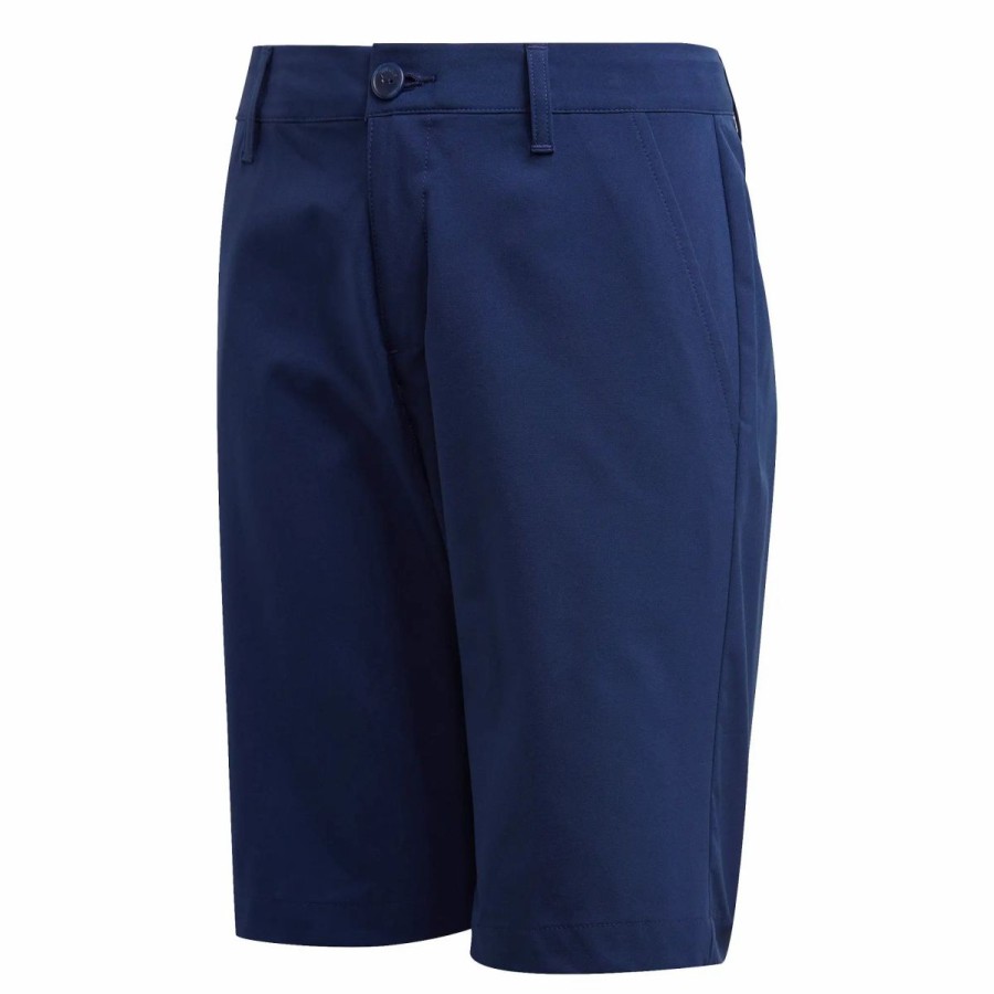 Kids Golf * | Adidas Golf Adidas Solid Boys Golf Shorts