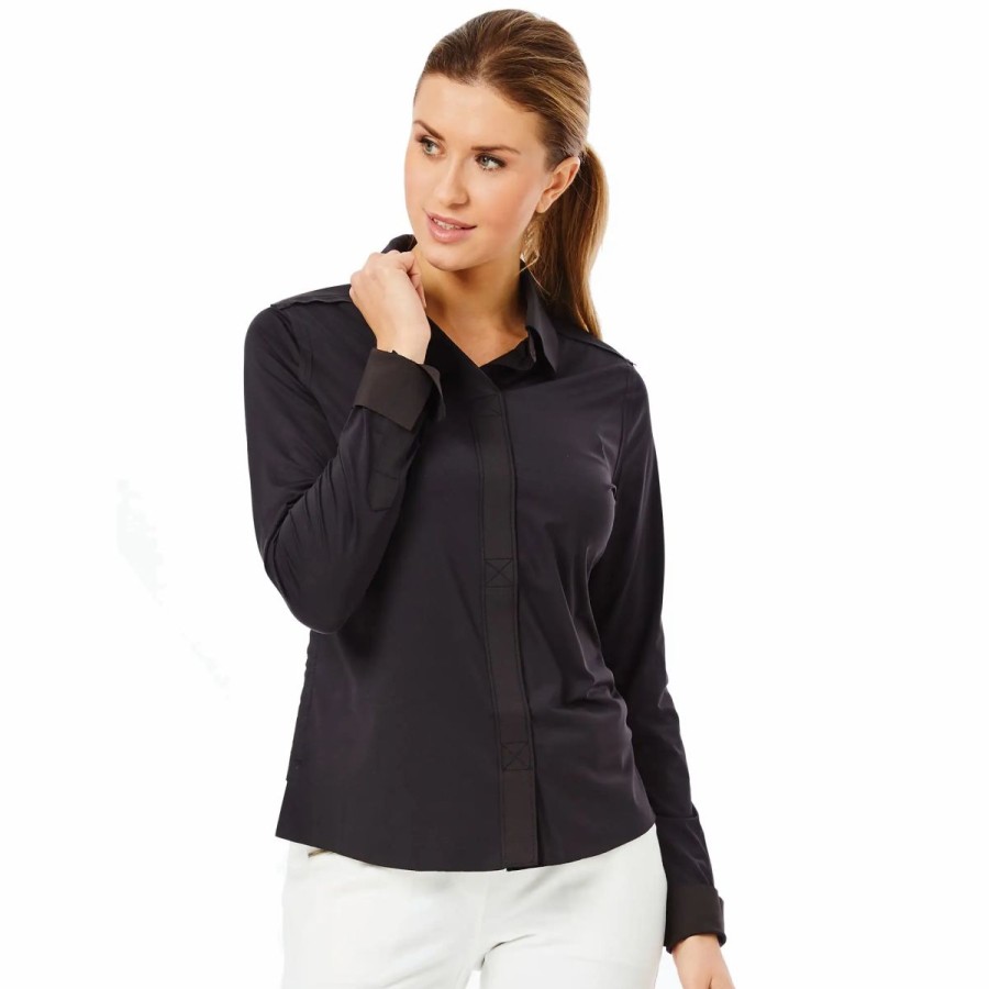 Clothes * | Belyn Key Keystone Womens Long Sleeve Shirt