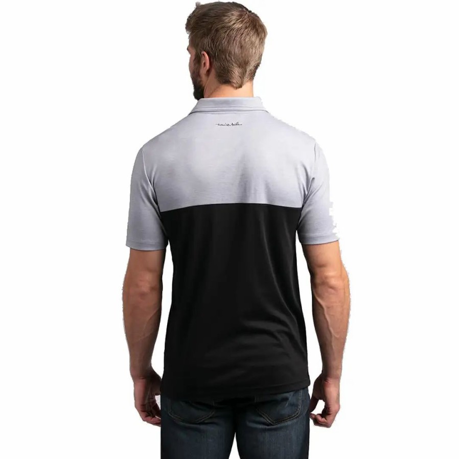 Clothes * | Travismathew Slow Fade Mens Polo Htr Quiet Shade