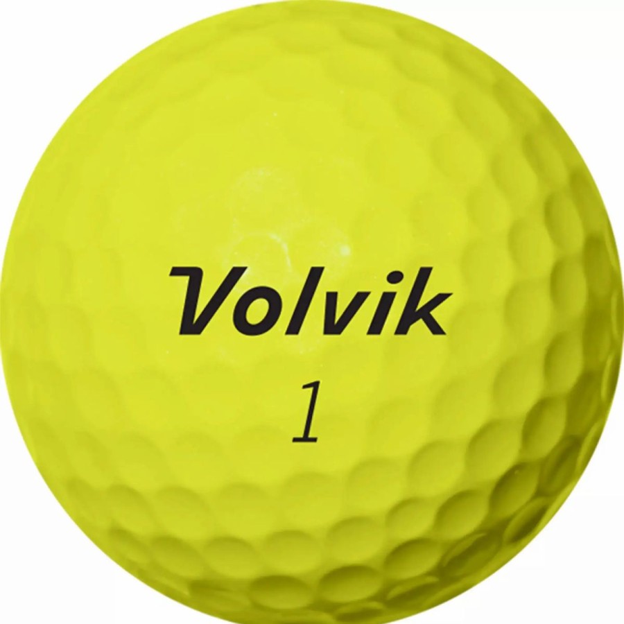 Balls * | Volvik Xt Soft Yellow Golf Balls 12-Pack