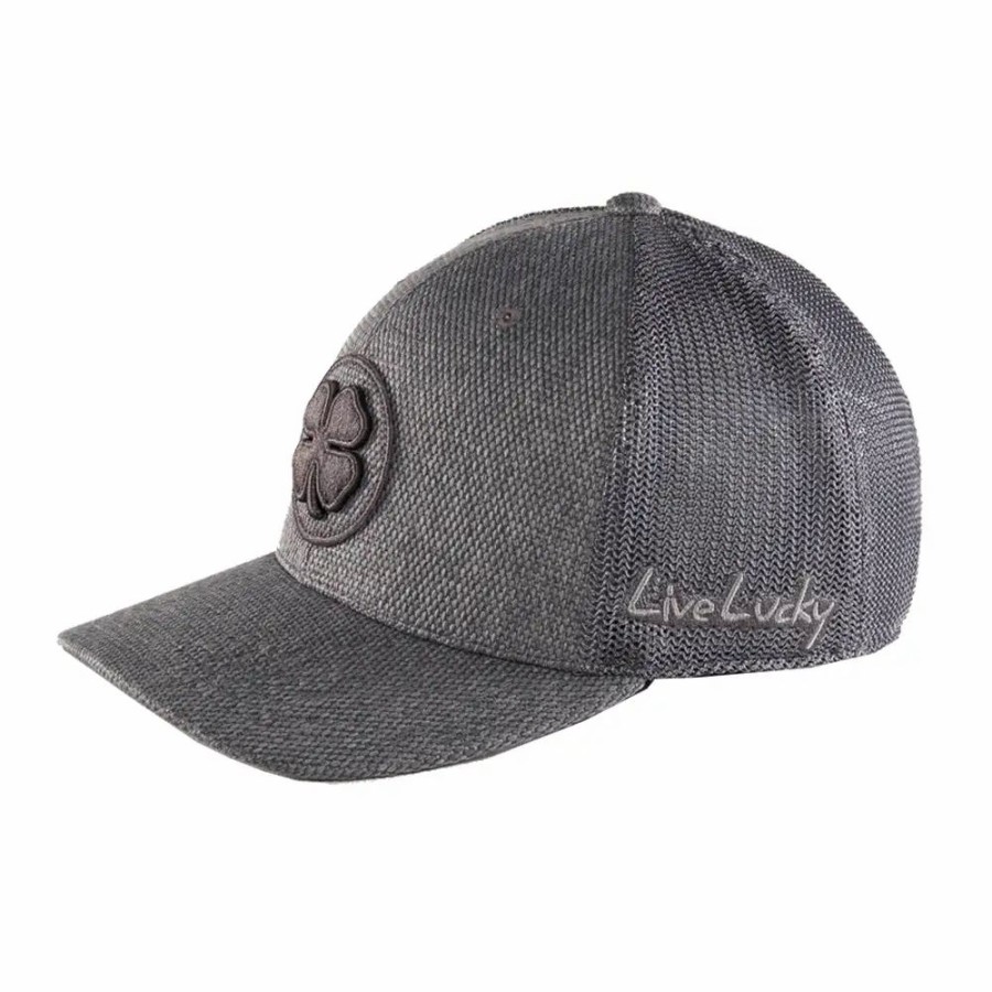 Accessories * | Black Clover Bamboo 3 Mens Hat Charcoal/Grey