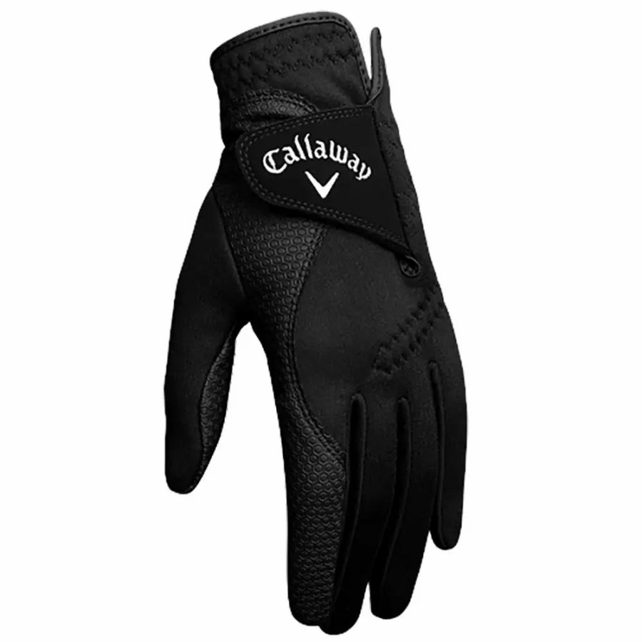 Accessories * | Callaway Thermal Grip Pair Mens Gloves Black