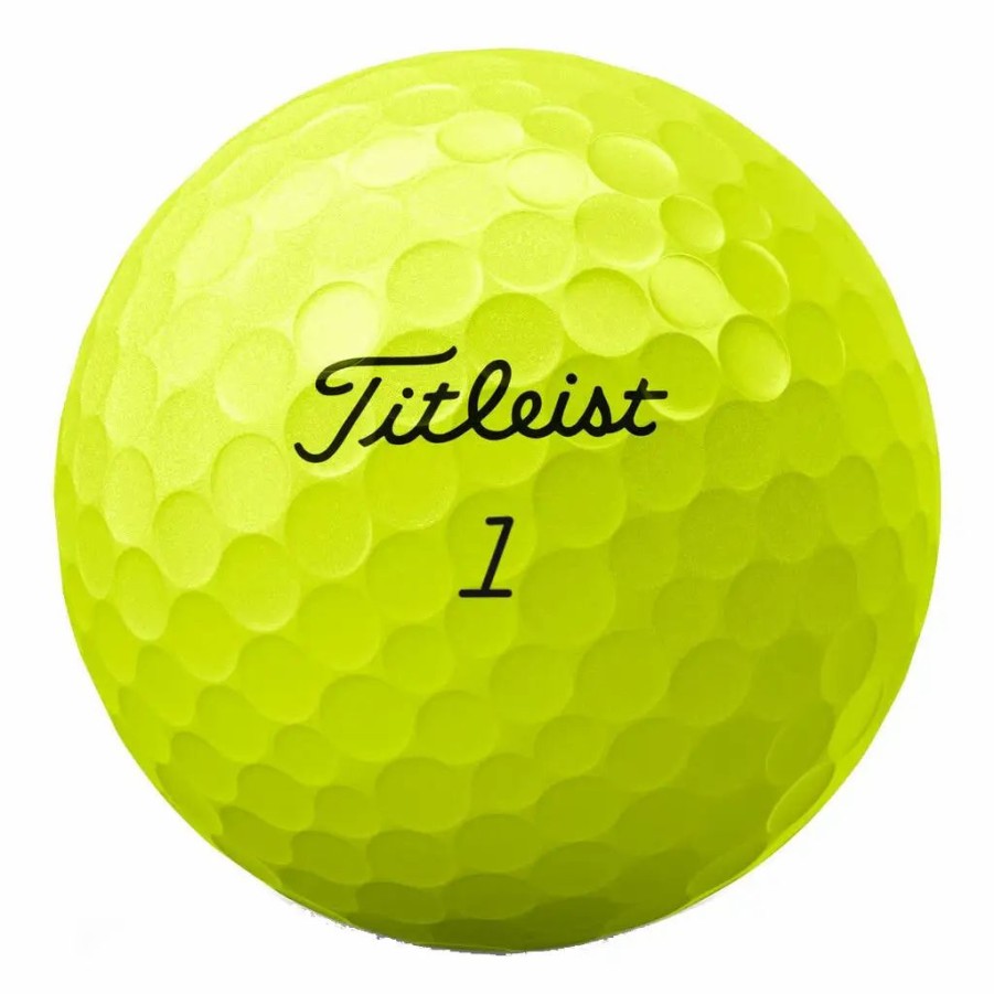 Balls * | Titleist Avx Yellow Golf Balls Dozen