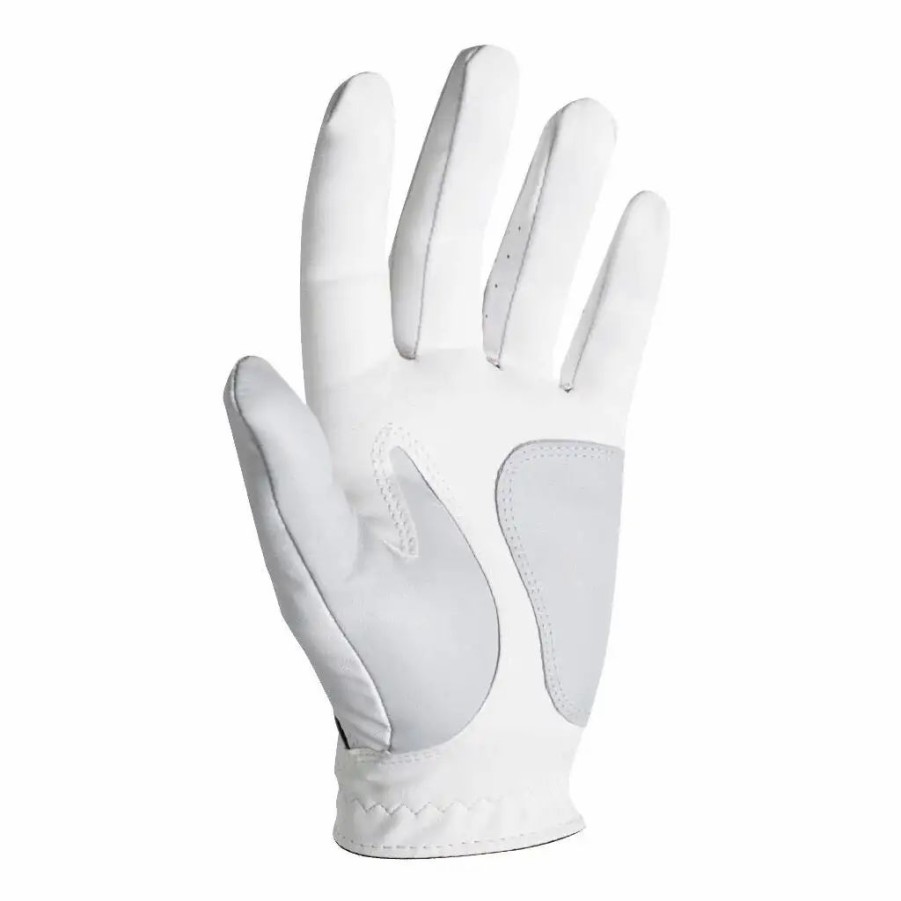 Accessories * | Footjoy Weathersof White 2 Pack Mens Left Hand Golf Glove