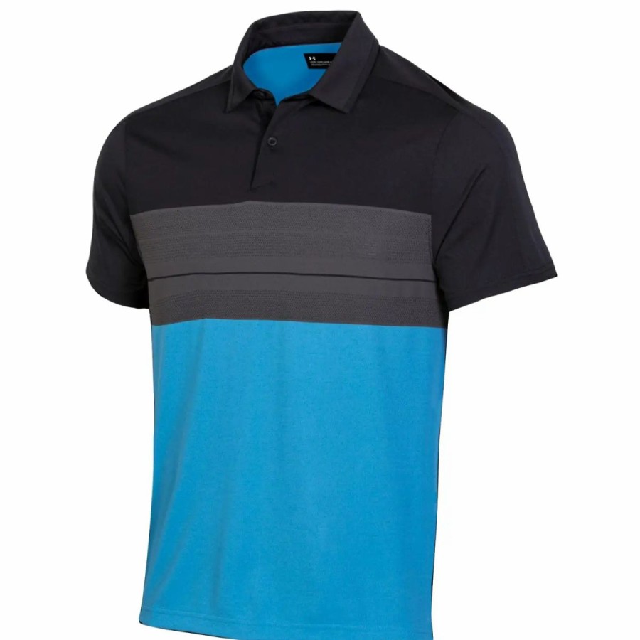 Clothes * | Under Armour Vanish Revolution Mens Golf Polo 999 Black