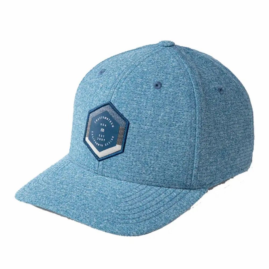 Accessories * | Travismathew Bottled Up Mens Hat Htr Blue Opal