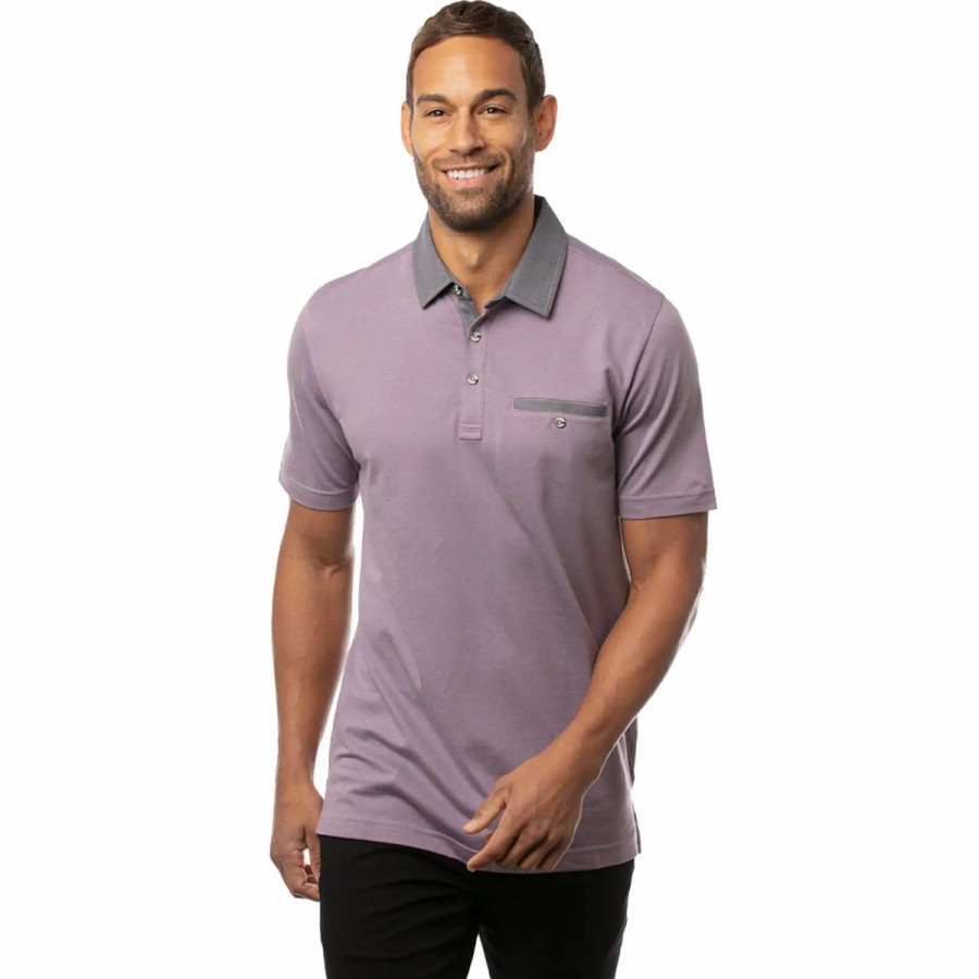 Clothes * | Travismathew Homer Mens Golf Polo H Artc Dsk 5Had