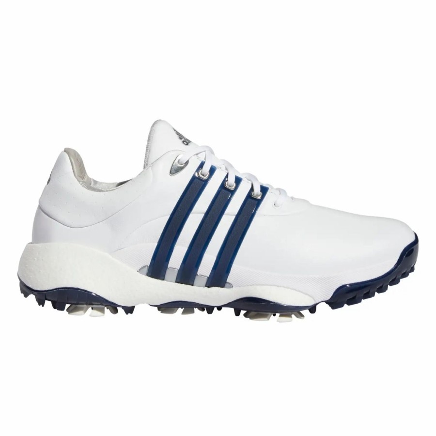 Shoes * | Adidas Golf Adidas Tour360 22 Mens Golf Shoes Wt/Nvy/Slvr 100