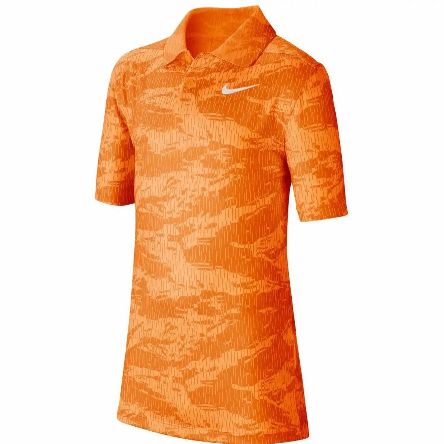 Kids Golf * | Nike Golf Nike Dry Print Boys Golf Polo