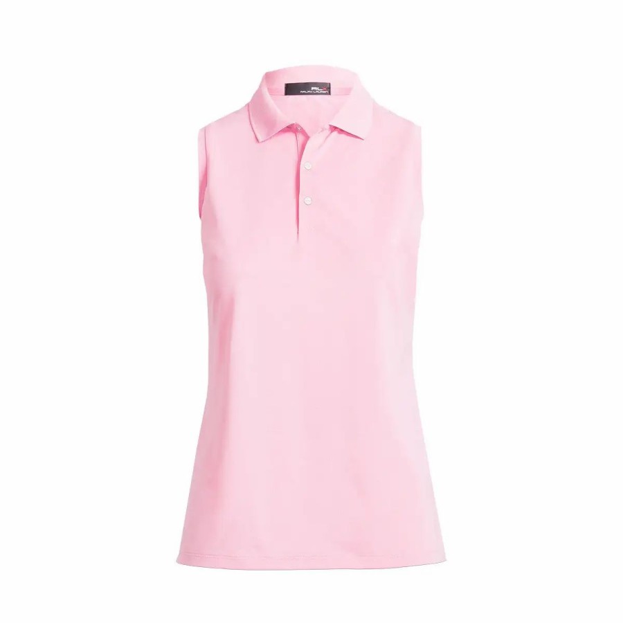 Clothes * | Polo Ralph Lauren Rlx Ralph Lauren Tournament Womens Sleeveless Golf Polo Taylor Rose