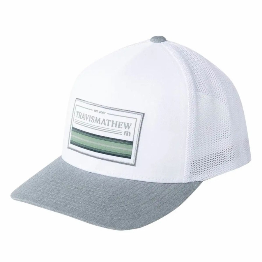 Accessories * | Travismathew Password Is Party Mens Hat White