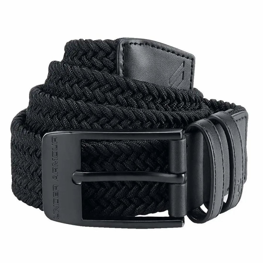 Clothes * | Under Armour Braided 2.0 Mens Belt