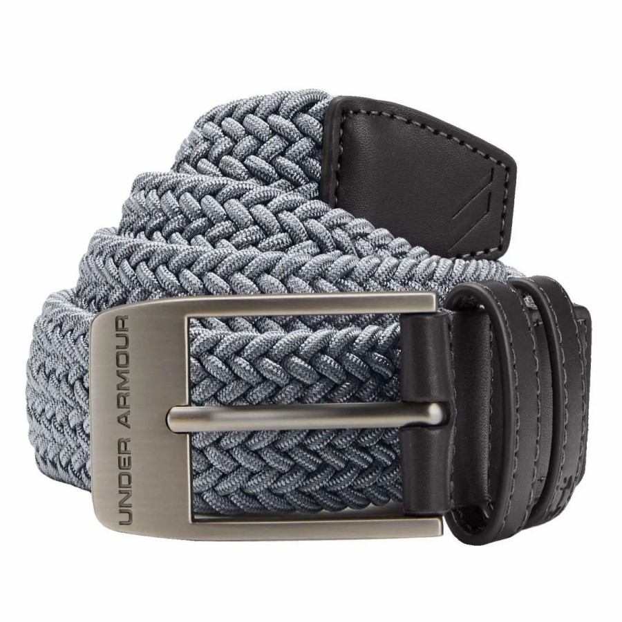 Clothes * | Under Armour Braided 2.0 Mens Belt