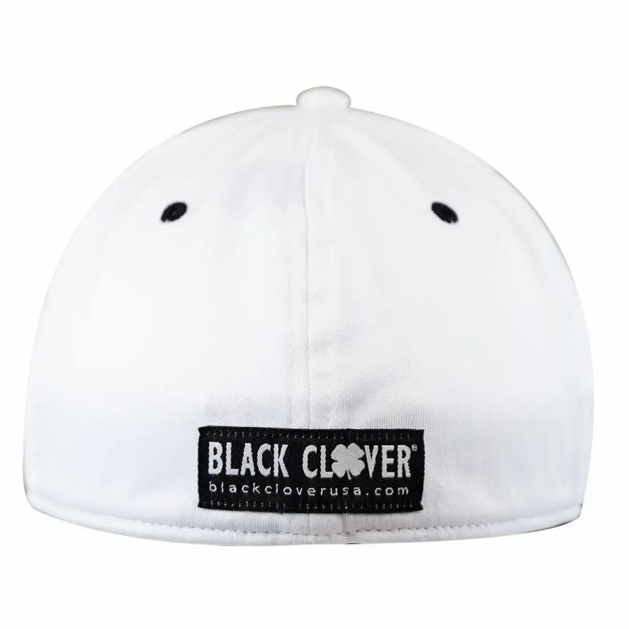 Accessories * | Black Clover Premium Clover 1 Mens Hat Blk/Wht/Wht