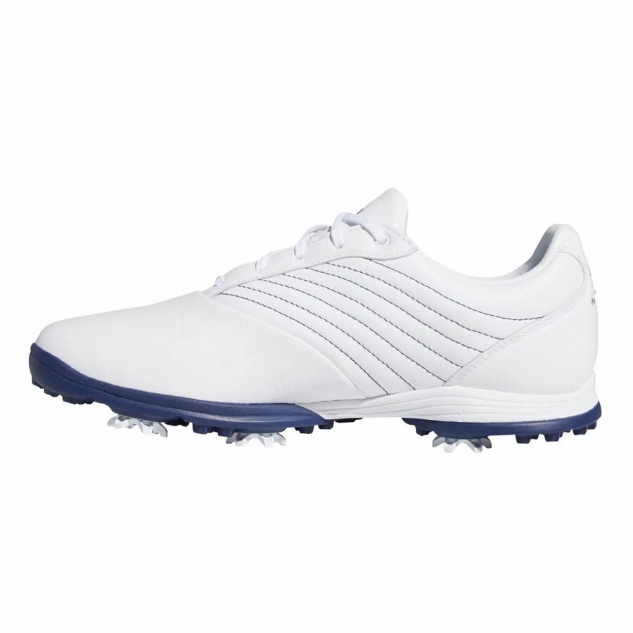 Shoes * | Adidas Golf Adidas Adipure Dc2 White Womens Golf Shoes