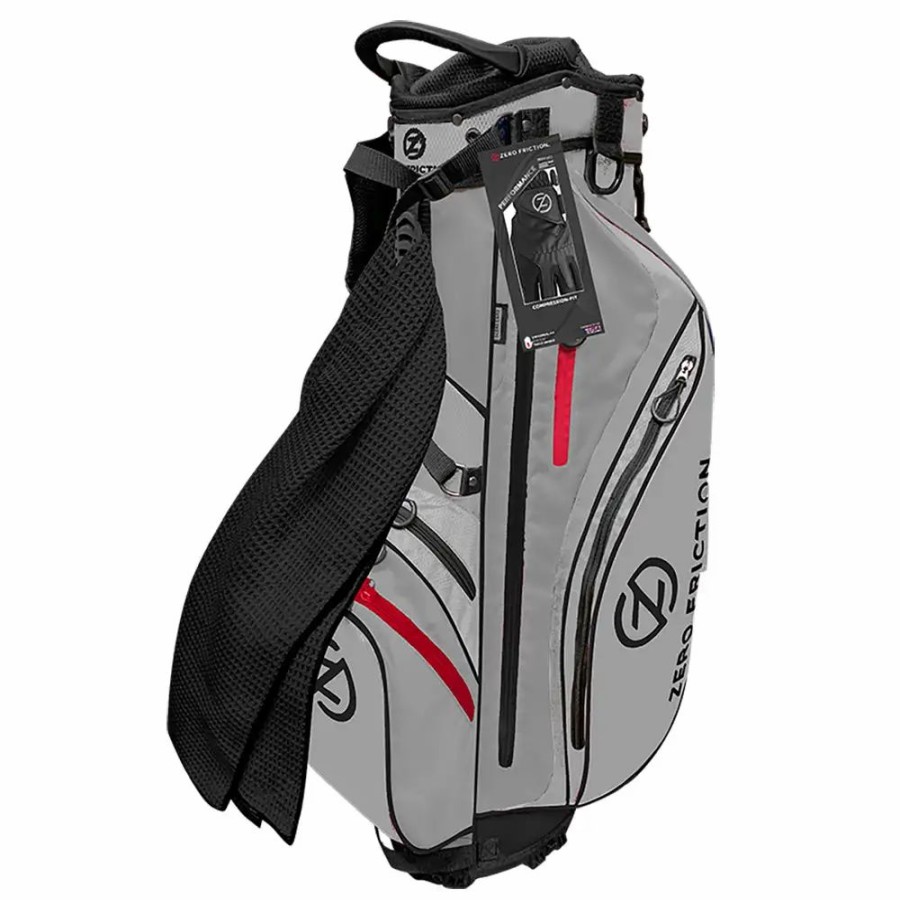 Bags * | Zerofriction Zero Friction Golf Stand Bag With Glove And Towel