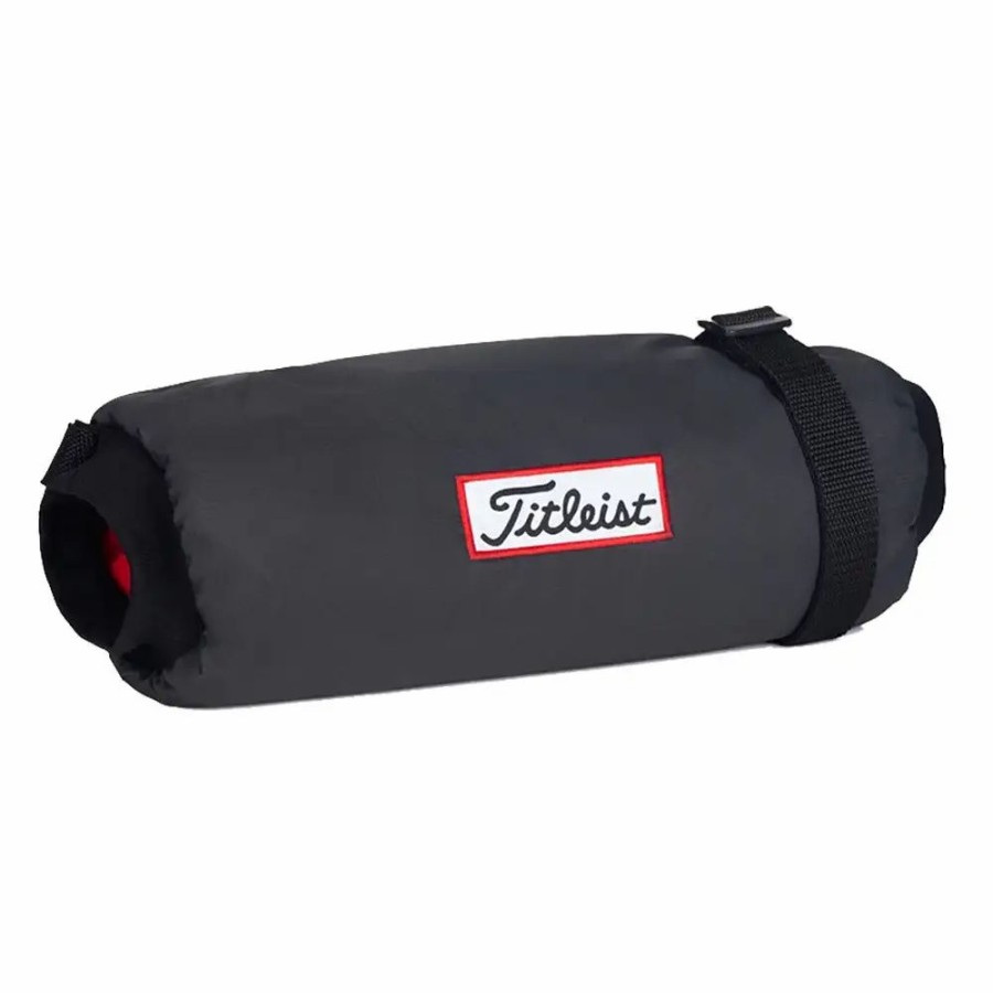 Accessories * | Titleist Unisex Golf Hand Warmer Black