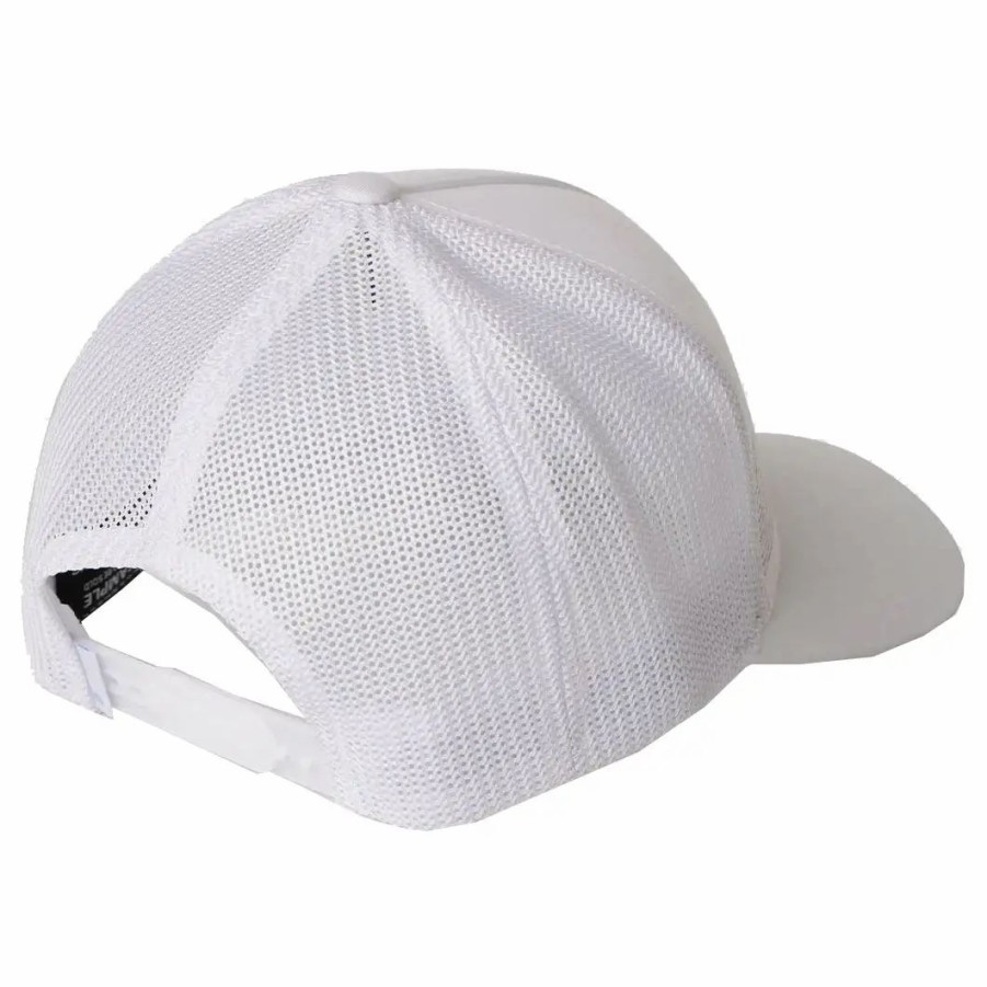 Accessories * | Travismathew Tanlines Mens Golf Hat White 1Wht