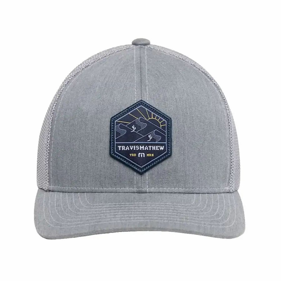 Accessories * | Travismathew Desert Willow Mens Snapback Hat Hthr Grey 9Hgr