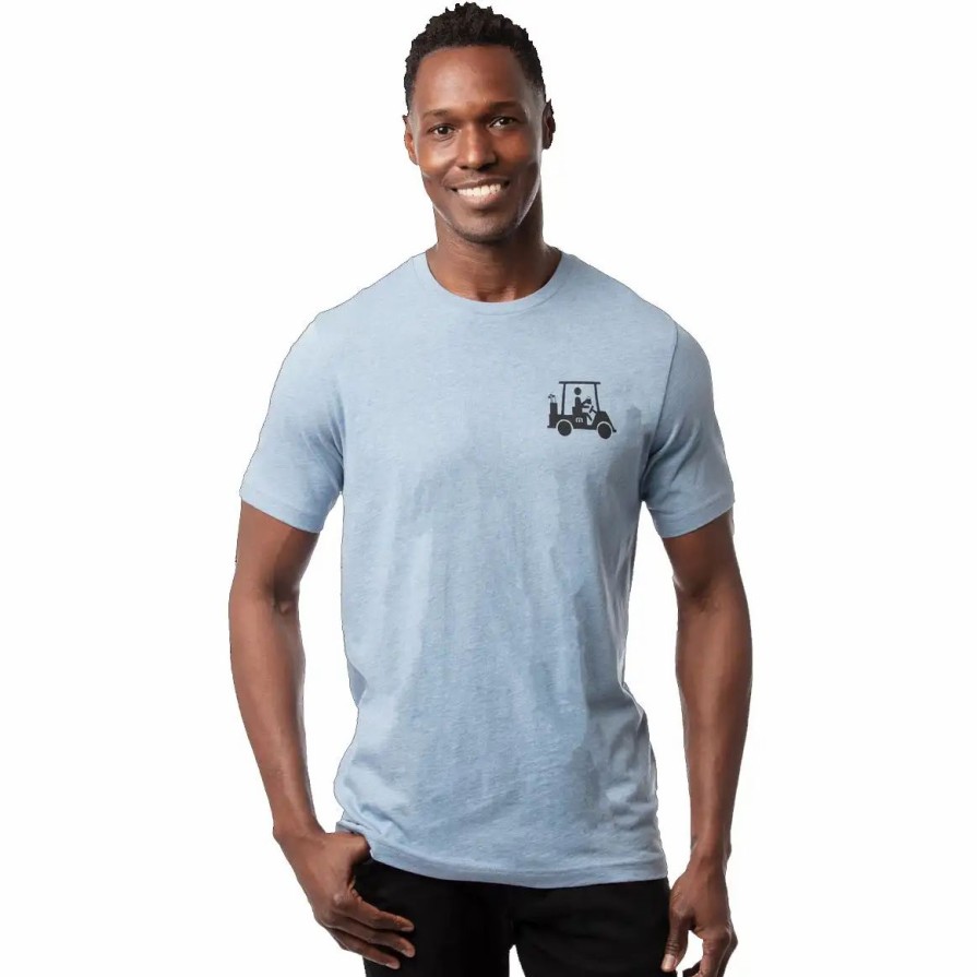 Clothes * | Travismathew Falltee Mens Golf T-Shirt Hth Cpn Bl 4Hcp