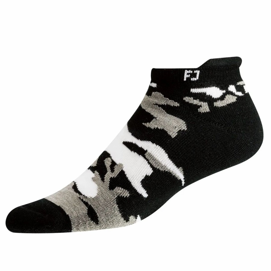 Clothes * | Footjoy Prodry Camo Roll Tab Socks