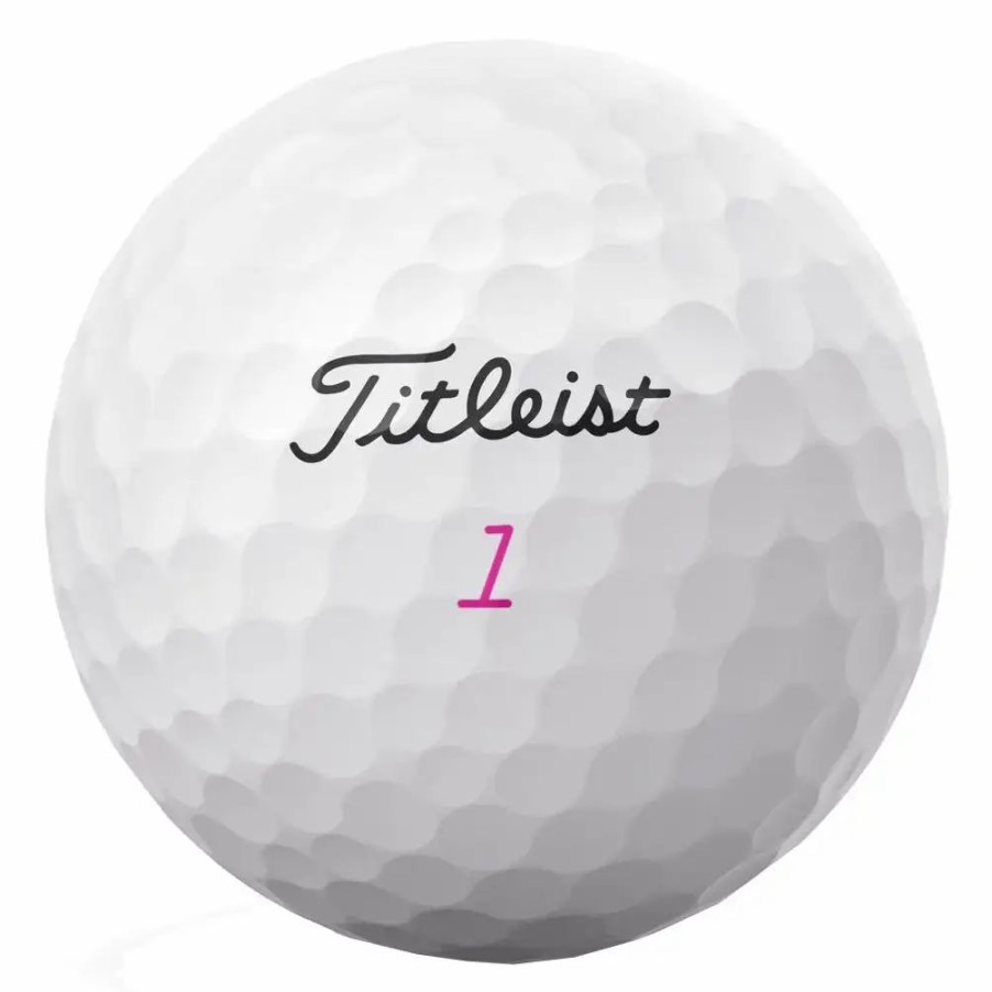 Balls * | Titleist Pro V1 Pink Edition Golf Balls Dozen