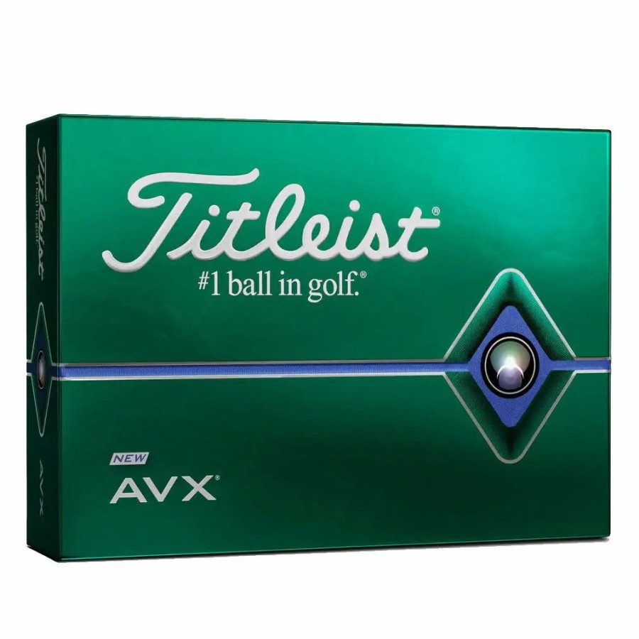 Balls * | Titleist Avx White Golf Balls Dozen