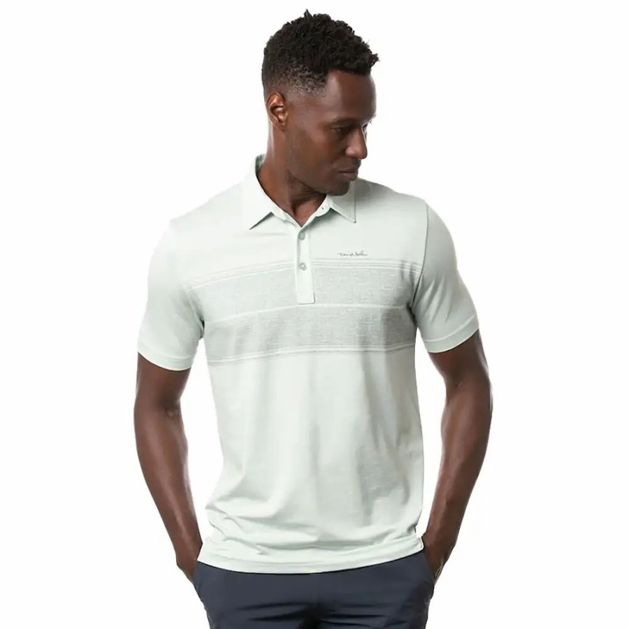 Clothes * | Travismathew Infinite Wishes Mens Golf Polo Hthr Green 3Hnp