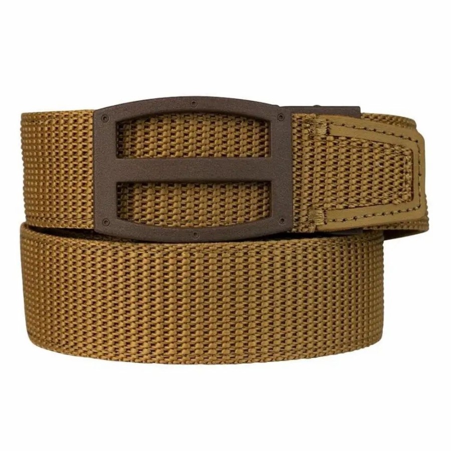 Clothes * | Nexbelt Titan Precisefit Edc Mens Belt Coyote