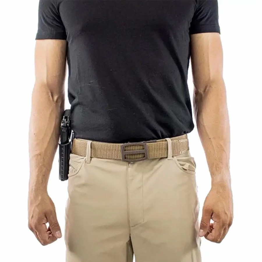 Clothes * | Nexbelt Titan Precisefit Edc Mens Belt Coyote